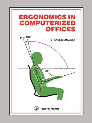 cover image of Ergonomics In Computerized Offices